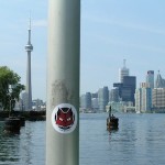 GHAOS Sticker Action, Toronto, Canada